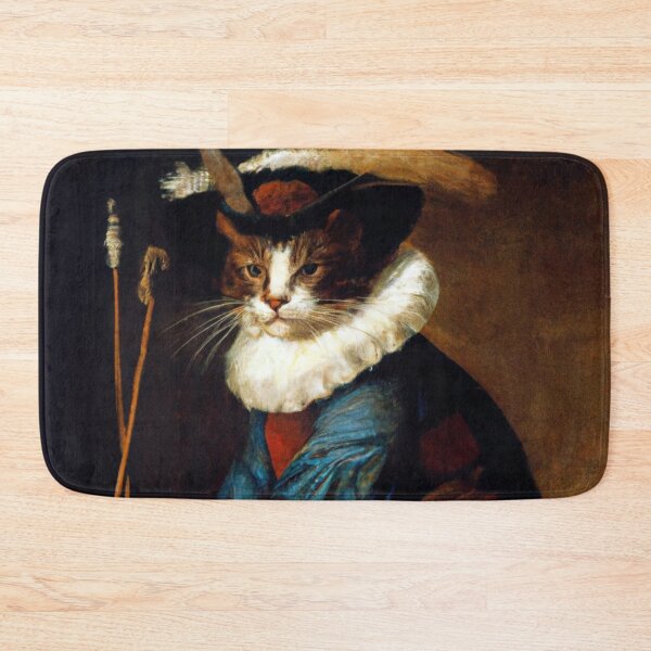 Item preview, Rasmus the Cat, looking fancy (Baroque) designed and sold by thecatandkettle.
