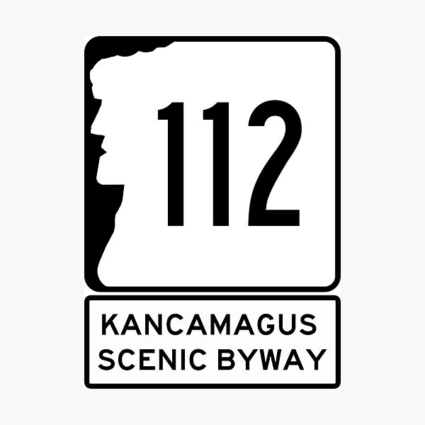 Item preview, NH 112 -  Kancamagus Scenic Byway - New Hampshire Leaf Peeper designed and sold by NewNomads.