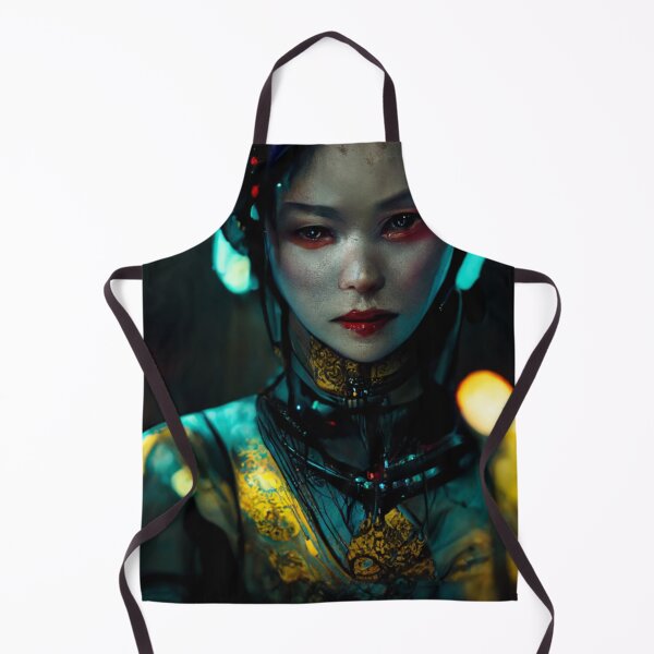 Item preview, Cyberpunk girl dress designed and sold by UnchartedArt.