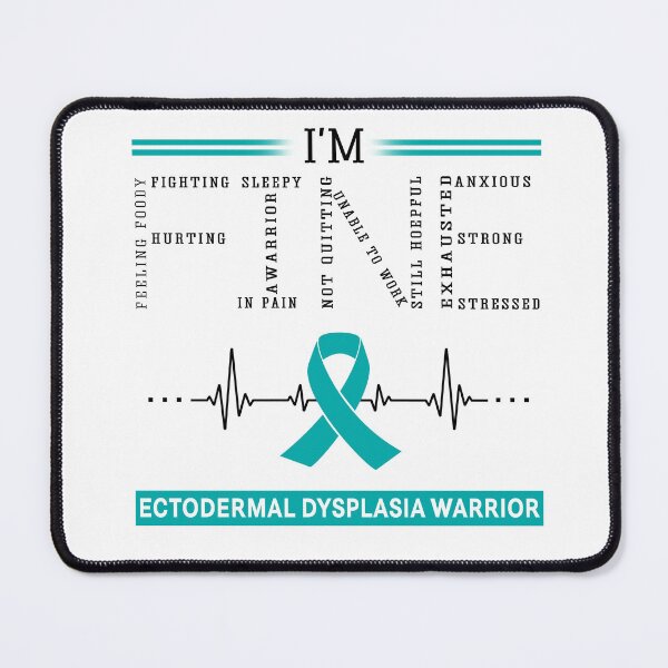 Item preview, I'm Fine Ectodermal Dysplasia Warrior Support Ectodermal Dysplasia Awareness Gifts designed and sold by rechardtee.