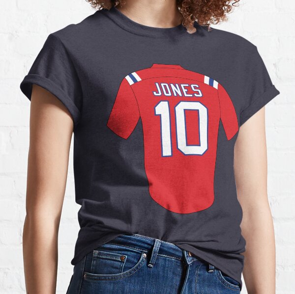 Mac Jones Alabama Roll Mac Jones Blue American Flag Football T-Shirt -  Guineashirt Premium ™ LLC