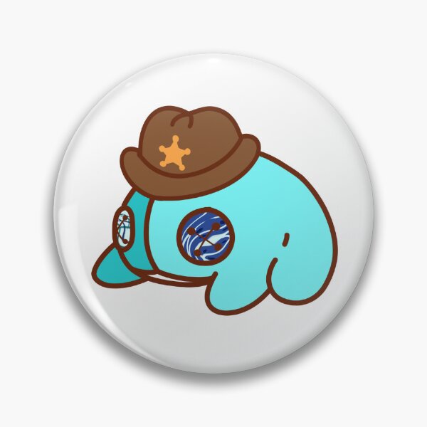 Item preview, Sky blue cowboy frog plush sticker designed and sold by Ticket.Booth.Co.