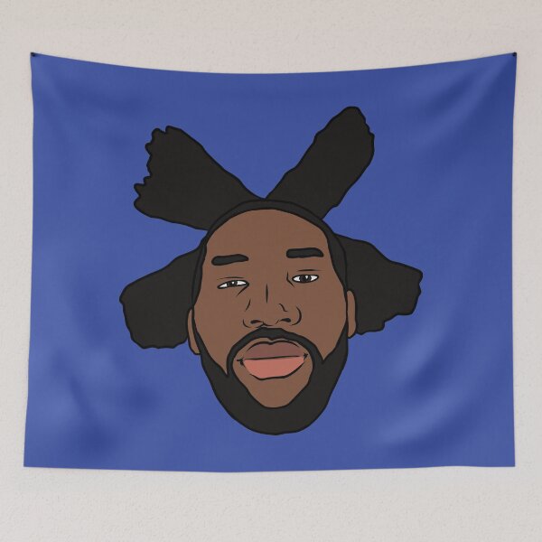 Item preview, Joel Embiid Hair Selfie Meme designed and sold by RatTrapTees.