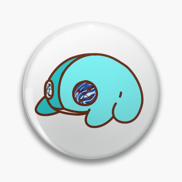Item preview, Sky blue frog plush sticker designed and sold by Ticket.Booth.Co.