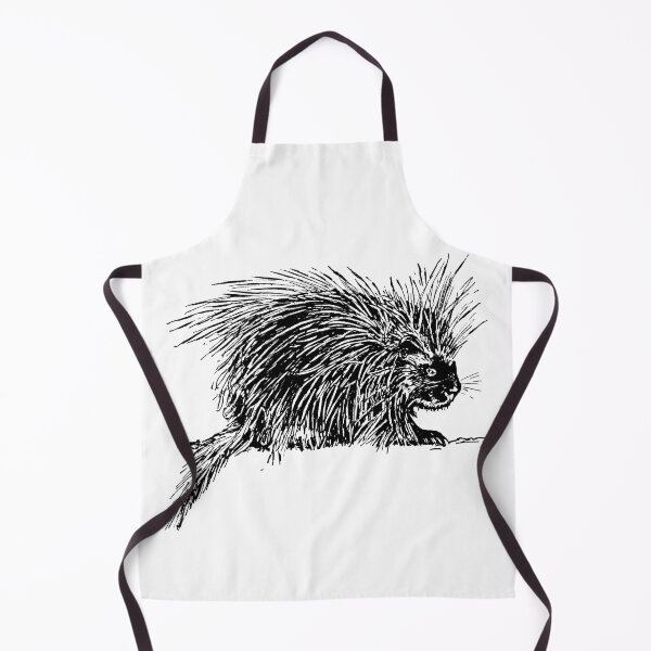 Item preview, black and white porcupine designed and sold by michplante60.