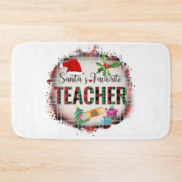 Item preview, Santa's Favorite Teacher Christmas I Christmas Holiday Teacher designed and sold by younghopes.