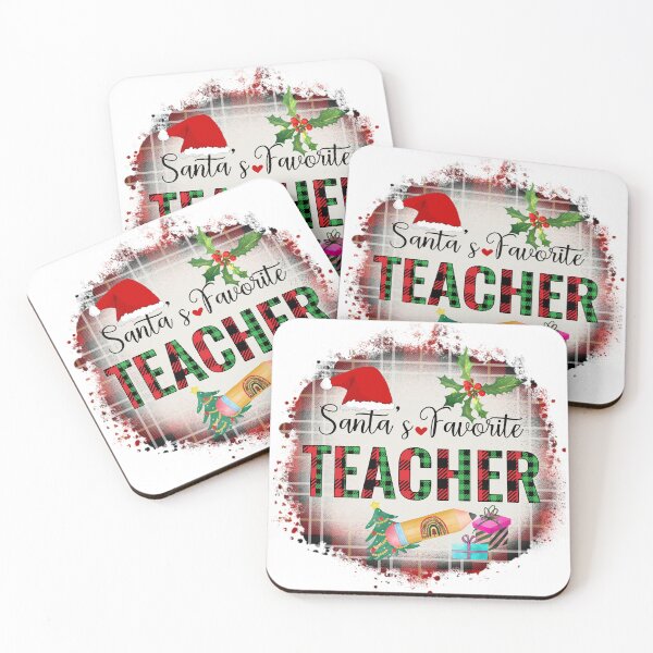 Item preview, Santa's Favorite Teacher Christmas I Christmas Holiday Teacher designed and sold by younghopes.