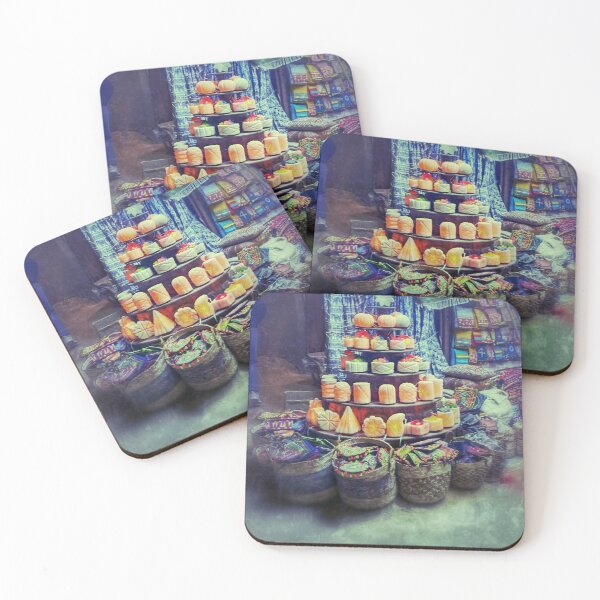 Item preview, Salt lampshades organized on steps designed and sold by ahmedabdelbaset.