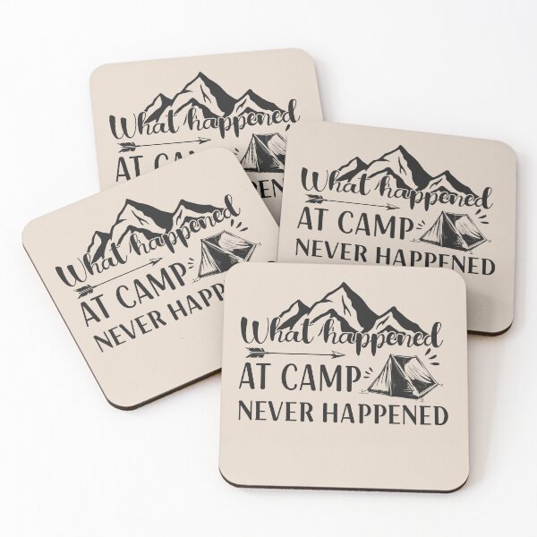 Item preview, What happened at camp never happened designed and sold by sams-eshophere.