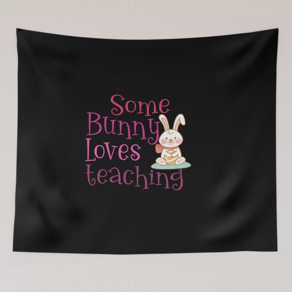 Item preview, some bunny loves teaching designed and sold by sminashop.