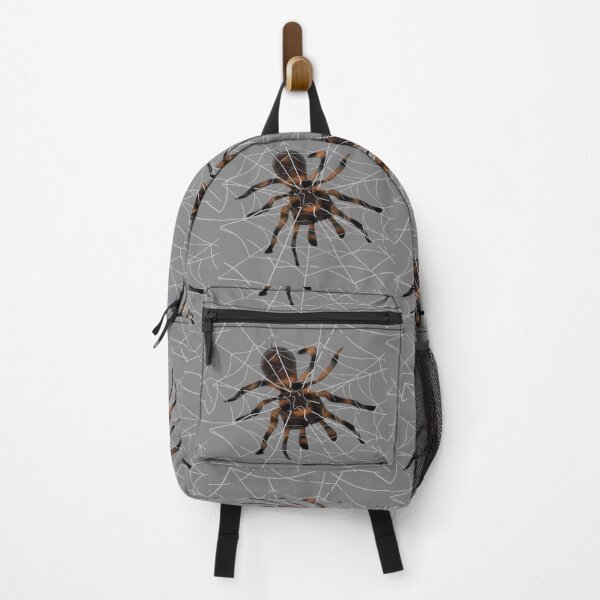 Item preview, Giant Halloween Spider in Spiderwebs (Gray) designed and sold by ArtByLM.