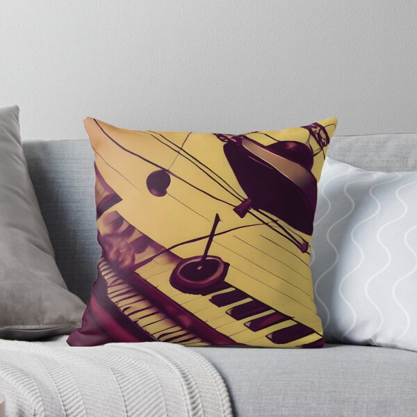 Item preview, Abstract synthesizer or piano keyboard close up, music or musical instrument design designed and sold by UDDesign.