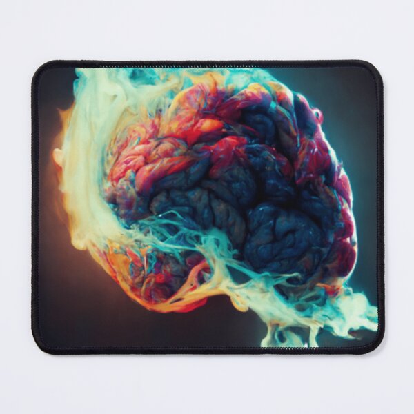 Item preview, Brain On Fire - Colorful Explosion designed and sold by NoVaDesignsReal.
