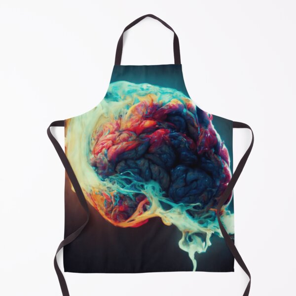 Item preview, Brain On Fire - Colorful Explosion designed and sold by NoVaDesignsReal.