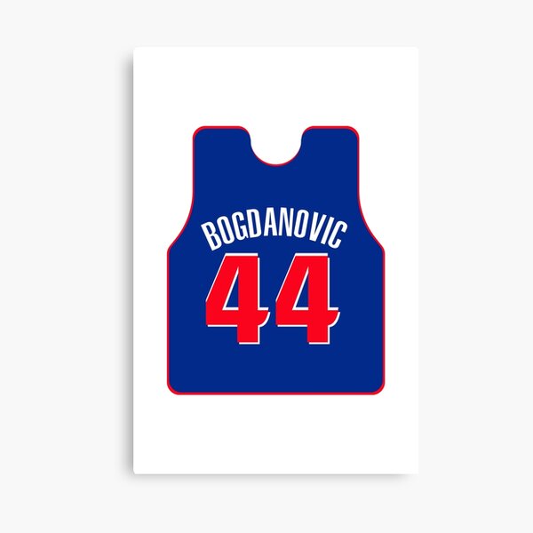 Bojan Bogdanovic - Detroit Pistons (White Jersey) Sticker for Sale by  EasyDesignz