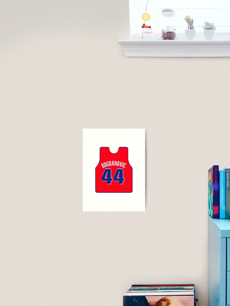 Bojan Bogdanovic - Detroit Pistons (Classic Jersey) Sticker for Sale by  EasyDesignz