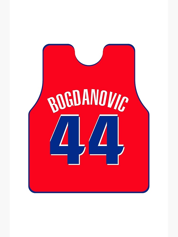 Bojan Bogdanovic Basketball Paper Poster Pistons 2 - Bojan