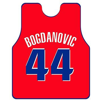 Bojan Bogdanovic - Detroit Pistons (White Jersey) Sticker for Sale by  EasyDesignz