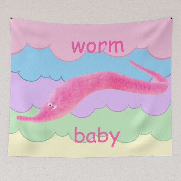 Item preview, Worm baby hidden agere pride flag designed and sold by AnnieAgeRe.