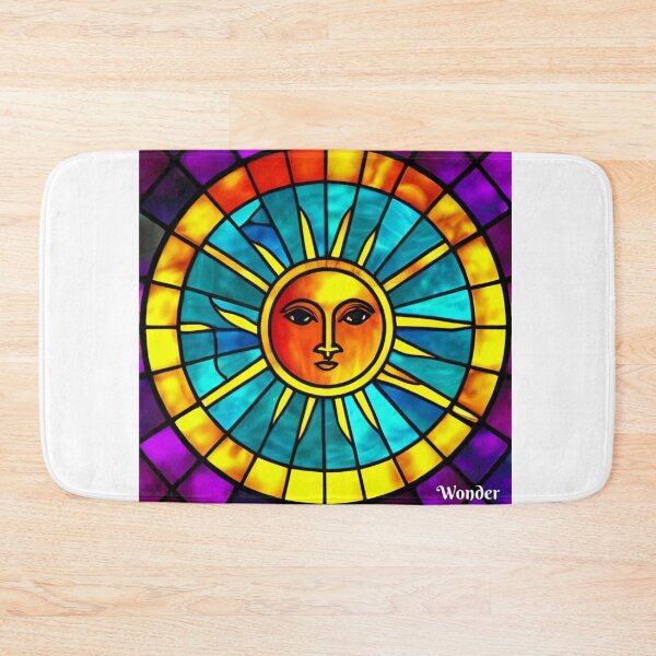 Item preview, Medieval Sun Stained Glass Style Three designed and sold by Hampshire Historica.