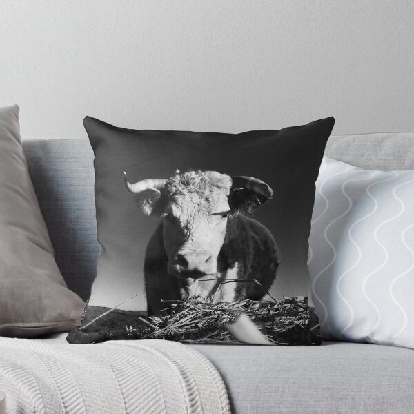 Item preview, Stabby the Hereford cow designed and sold by Rebeccadalton.