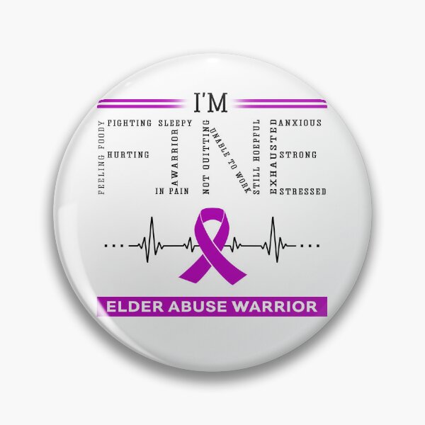 Item preview, I'm Fine Elder Abuse Warrior Support Elder Abuse Awareness Gifts designed and sold by rechardtee.