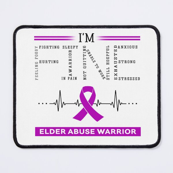 Item preview, I'm Fine Elder Abuse Warrior Support Elder Abuse Awareness Gifts designed and sold by rechardtee.