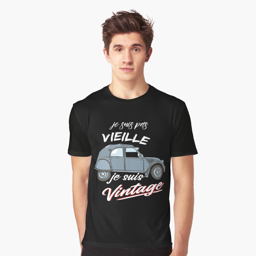 Citroën 2 CV Voiture Ancienne' T-shirt Homme