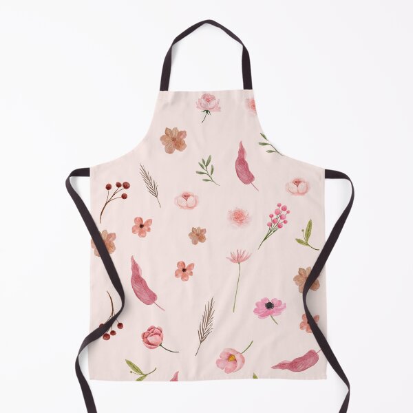 Aperçu de l'œuvre Feuilles et fleurs motif rose créée et vendue par Darius Bocos.