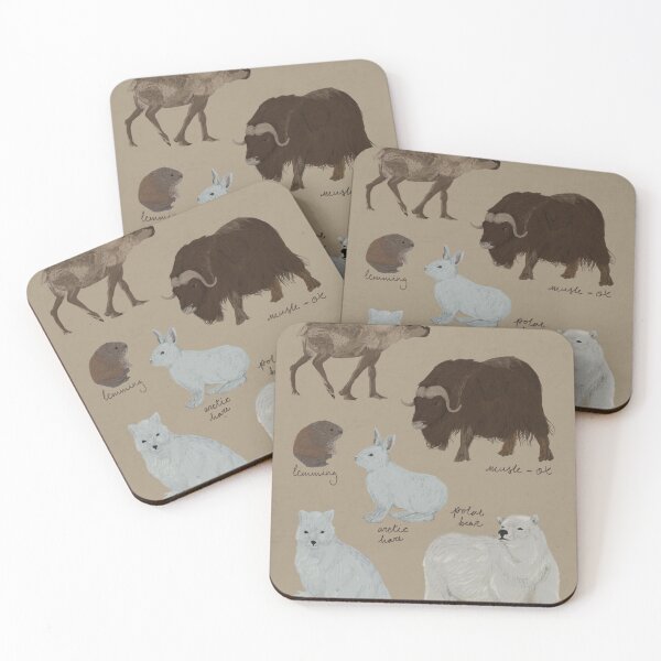 Item preview, Artic Mammals designed and sold by blabbyshark.