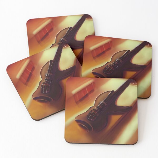 Item preview, Acoustic guitar, abstract music or musical instrument design designed and sold by UDDesign.