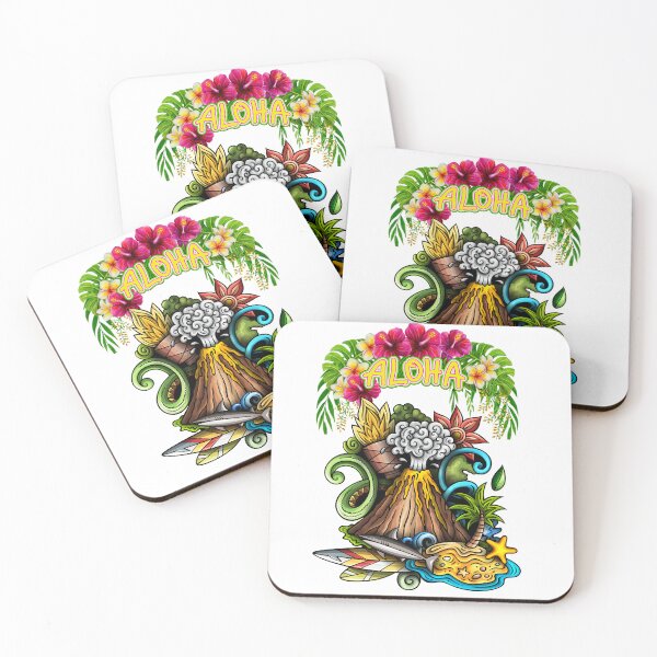 Item preview, Hawaiian Aloha Volcano designed and sold by SimpleSteve.
