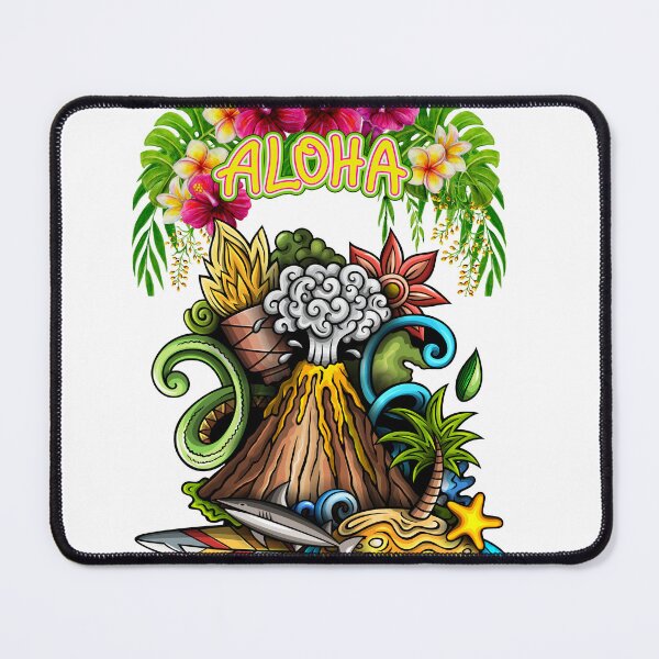 Item preview, Hawaiian Aloha Volcano designed and sold by SimpleSteve.