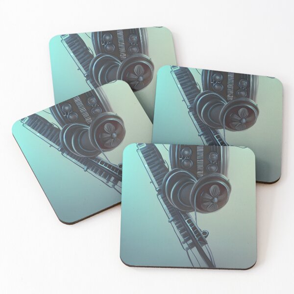Item preview, Abstract musical instrument and headphones design designed and sold by UDDesign.