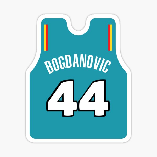 Bojan Bogdanovic - Detroit Pistons (White Jersey) Sticker for Sale by  EasyDesignz