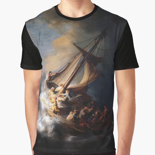 The Storm on the Sea of Galilee Graphic T-Shirt