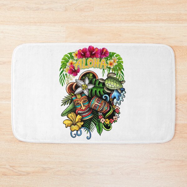 Item preview, Hawaiian Aloha Tiki designed and sold by SimpleSteve.