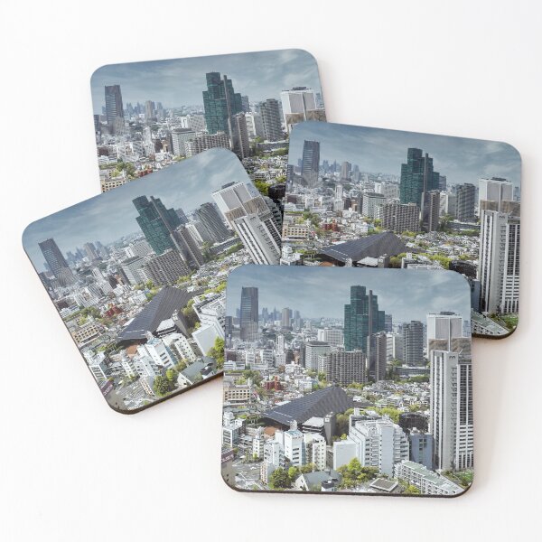 Item preview, Urban Building Reiyūkai Roppongi Tokyo Japan Art Print designed and sold by XIX361ART.