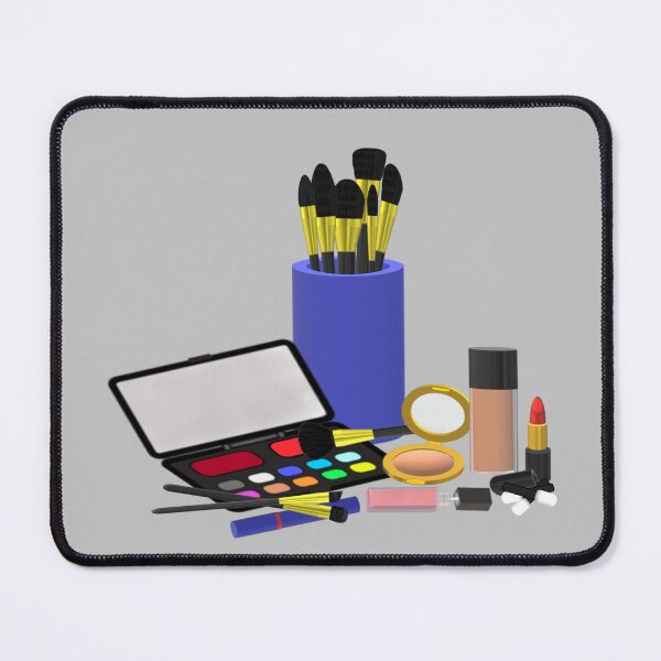 Item preview, Makeup Collection (Light Shade - Soft Gray Background) designed and sold by ArtByLM.