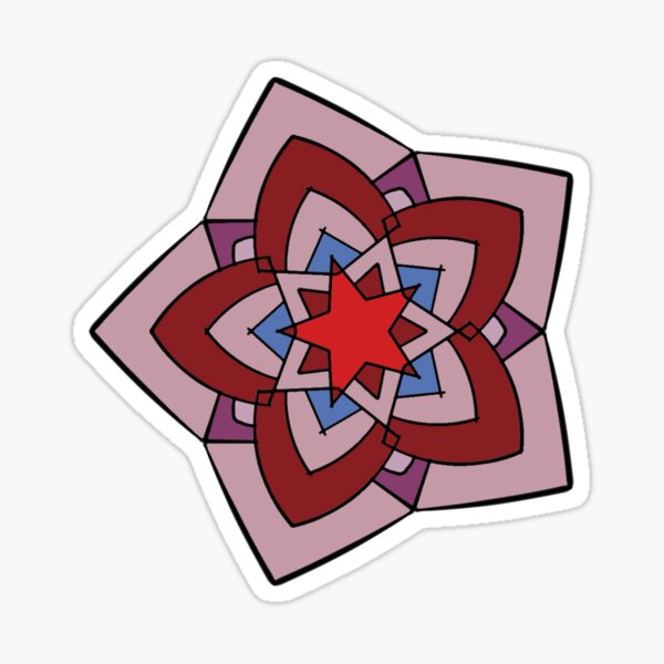 Sacred Home | Energy | Mandala Pattern Sticker