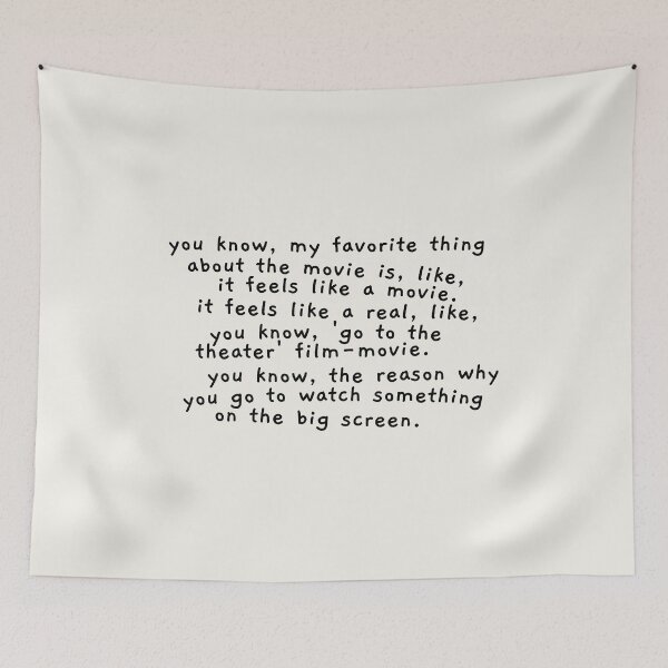 Item preview, Harry Don't Worry Darling Press Quote designed and sold by AprilCreations.