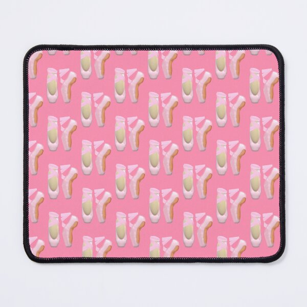 Item preview, Small Ballerina Pointe Shoes (Pink Background) designed and sold by ArtByLM.