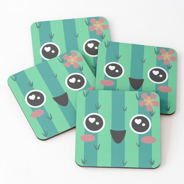 Item preview, Kawaii Cactus Ecstatic with Flower designed and sold by Gay-Koala.