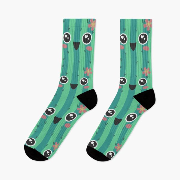 Item preview, Kawaii Cactus Ecstatic with Flower designed and sold by Gay-Koala.