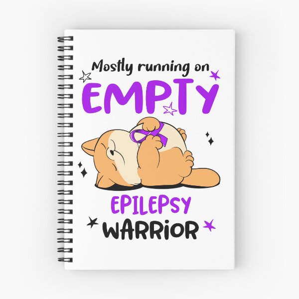 Item preview, Mostly running on Empty Epilepsy Warrior designed and sold by ElizabethS809.