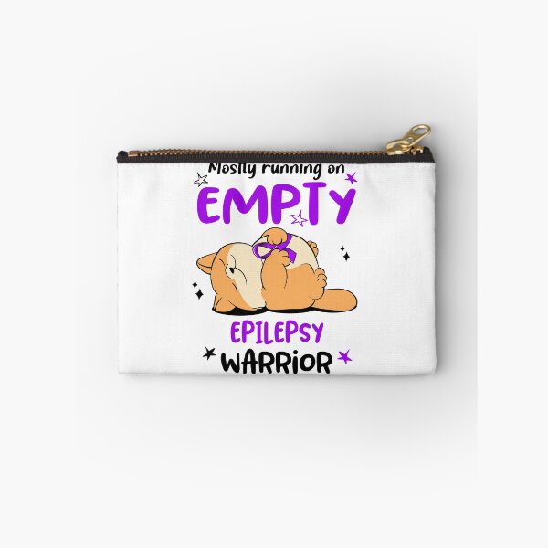 Item preview, Mostly running on Empty Epilepsy Warrior designed and sold by ElizabethS809.