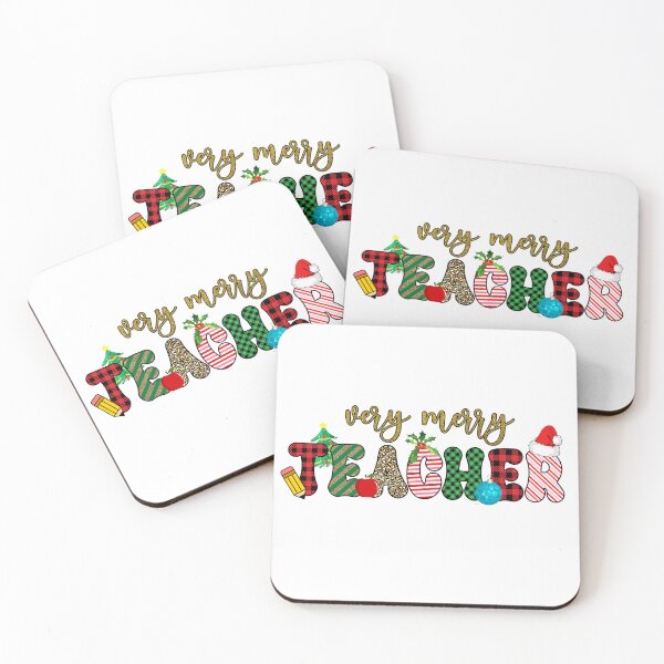 Item preview, Very Merry Teacher I Christmas Holiday Teacher designed and sold by younghopes.