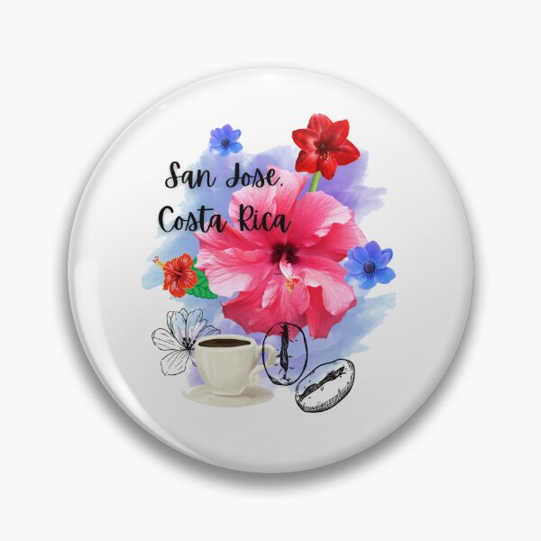 Item preview, San Jose, Costa Rica Flower Design designed and sold by julyperson.