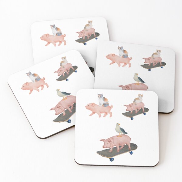 Item preview, Piggyback Ride | sticker pack| piggyback pigeon designed and sold by SodaPUNCH.