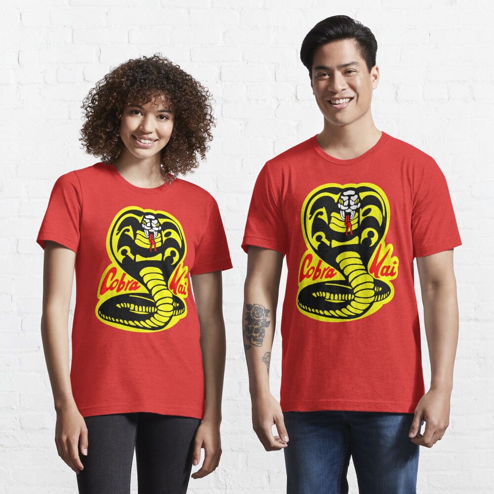 Cobra Kai Snake Logo Youth Red T-Shirt